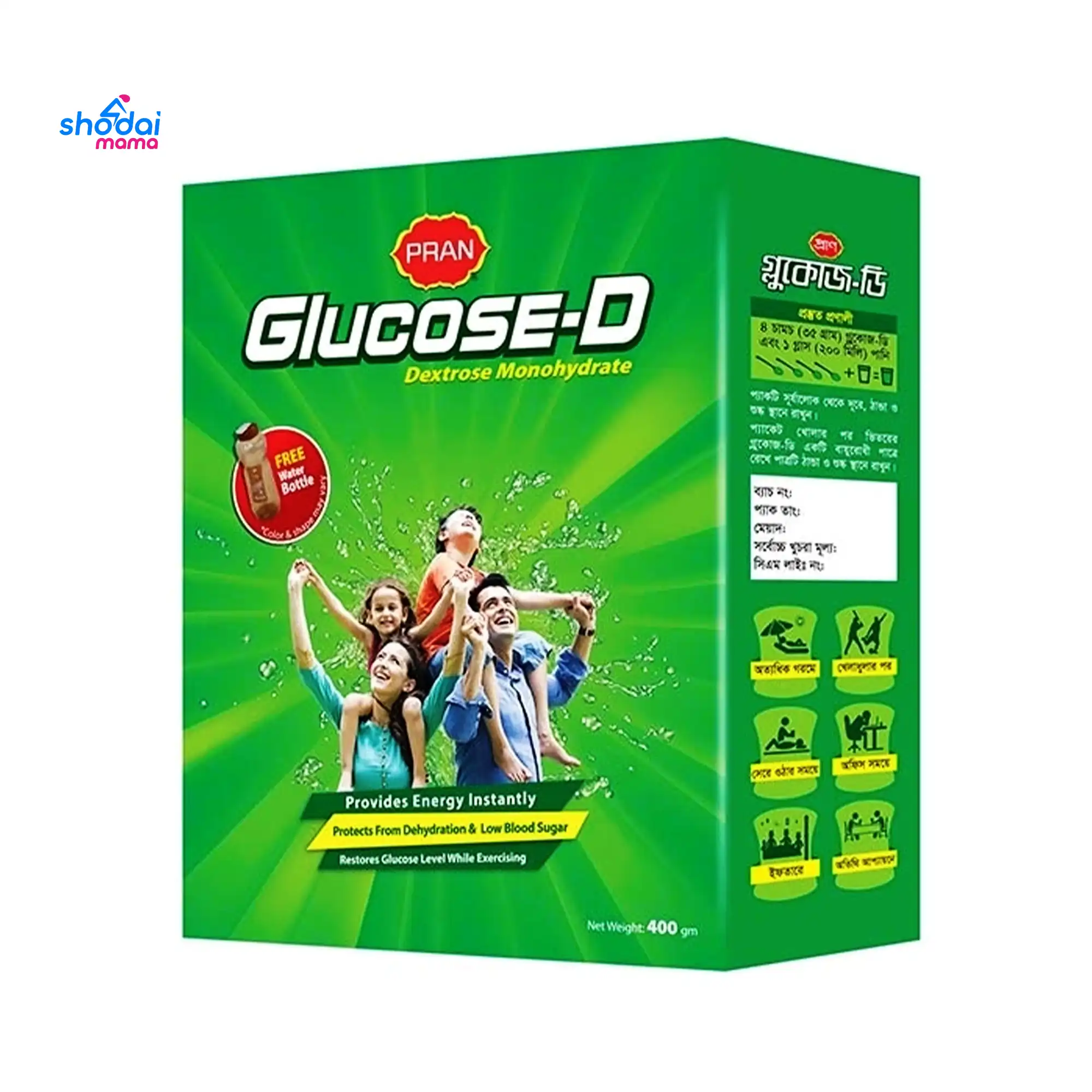 Pran Glucose-D 400gm